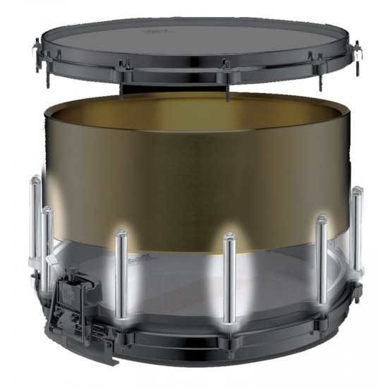 Lot de 10 tubes pour caisse-claire free-floating Pearl 6,5"