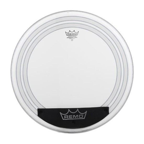 POWERSONIC Sablée 20" 2-plis Grosse-caisse + Système muffles