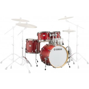 Tour Custom TMP2F4 CAS - 4 fûts Fusion 22" Candy Apple Satin