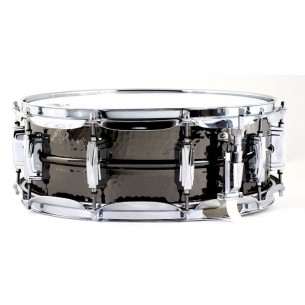 LB416K - caisse claire BLACK BEAUTY 14" x 5" Supra-Phonic, fût martelé