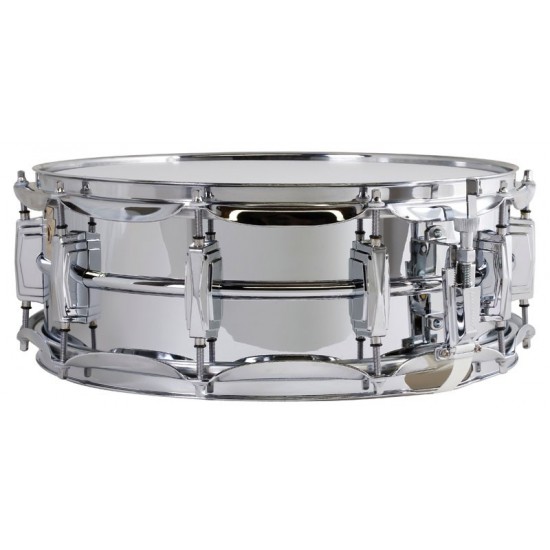 LM400 - caisse claire CLASSIC METAL 14" x 5" Aluminium chromé, Supra-Phonic