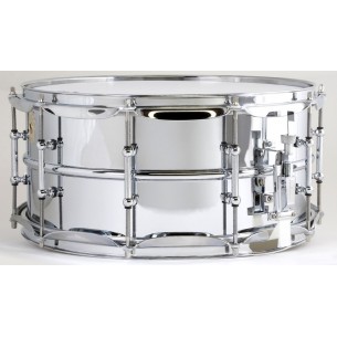 caisse claire CLASSIC METAL 14" x 6,5" Aluminium chromé, Supra-Phonic, coquilles tubulaires