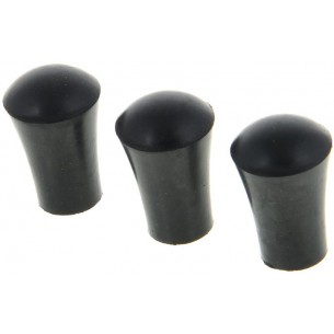 SC-RTS - Lot de 3 caoutchouc pour pieds de tom bass - Taille PETITE