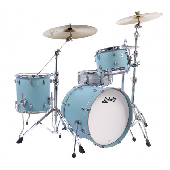 NeuSonic Kit 3 fûts Skyline Blue 20" 12" 14"