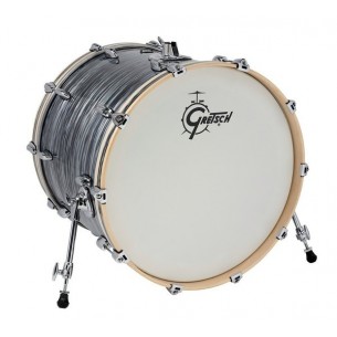 RENOWN MAPLE Grosse-caisse 22"x18 Silver Oyster Pearl