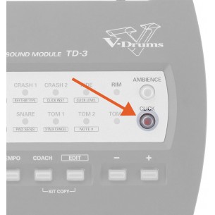 02674190 - Bouton rond transparent pour TD-3