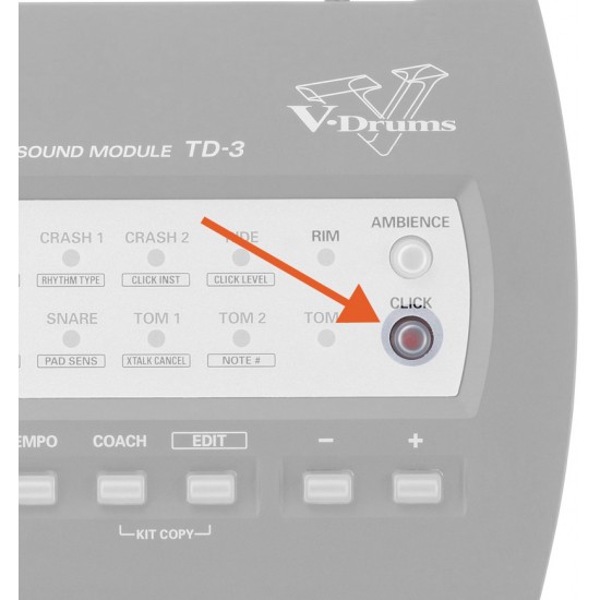 02674190 - Bouton rond transparent pour TD-3