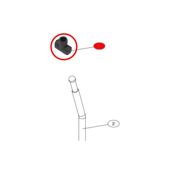 Rack Clamp 90° pour stand Roland