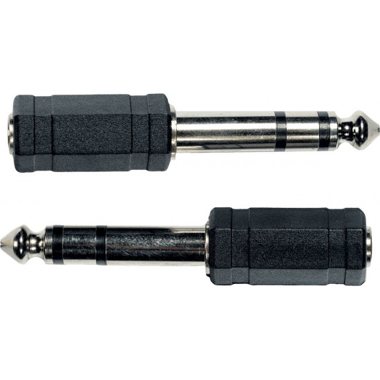 Lot de 2 adaptateurs Jack stéréo mâle - mini jack stéréo femelle