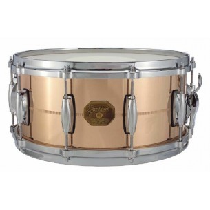 Caisse claire 14" x 6,5", série G-4000, en Phosphore Bronze