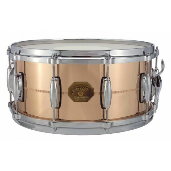 Caisse claire 14" x 6,5", série G-4000, en Phosphore Bronze