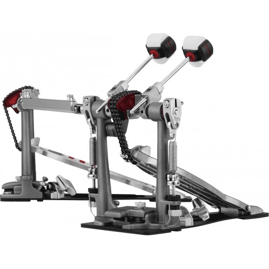 P-2052CL - DOUBLE PEDALE GC GAUCHER CHAINE REDLINE