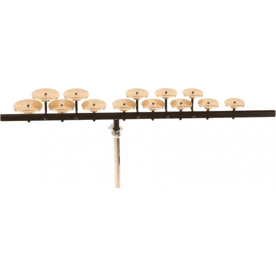 50403HB - SET DE CROTALES AIGUES AVEC MOUNTING BAR ET STAND