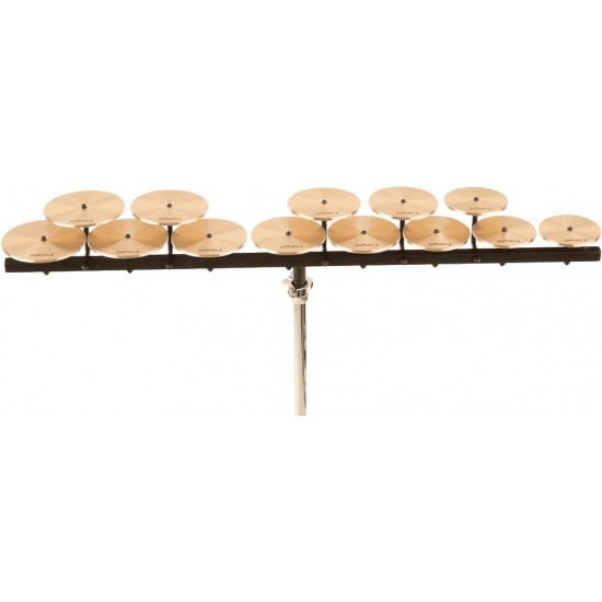 50403LB - SET DE CROTALES GRAVES AVEC MOUNTING BAR ET STAND