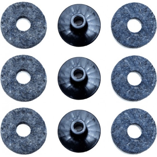 ZFSPK - Pack de 3 feutres et papillons pour cymbale