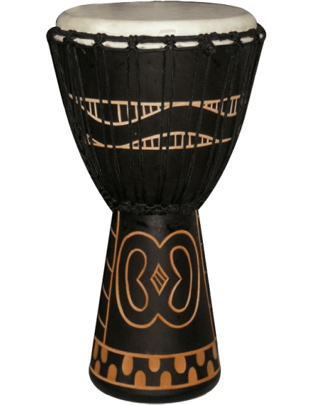 DA50 7G Djembé Slammer 10" noir sculpté