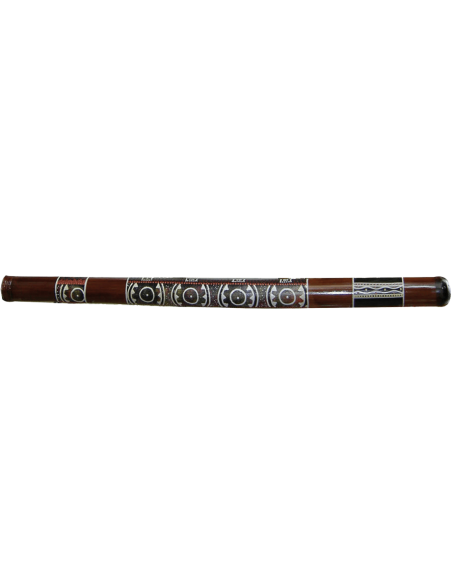 Didgeridoo Bambou Motifs tribaux 120cm