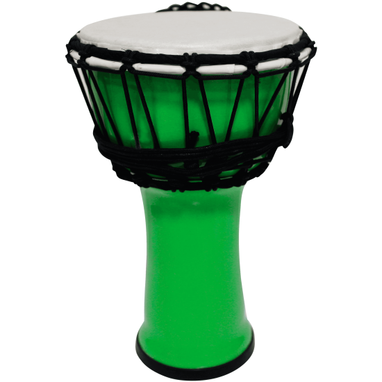 DJPVC7 GR Djembé PVC 7" vert fluo