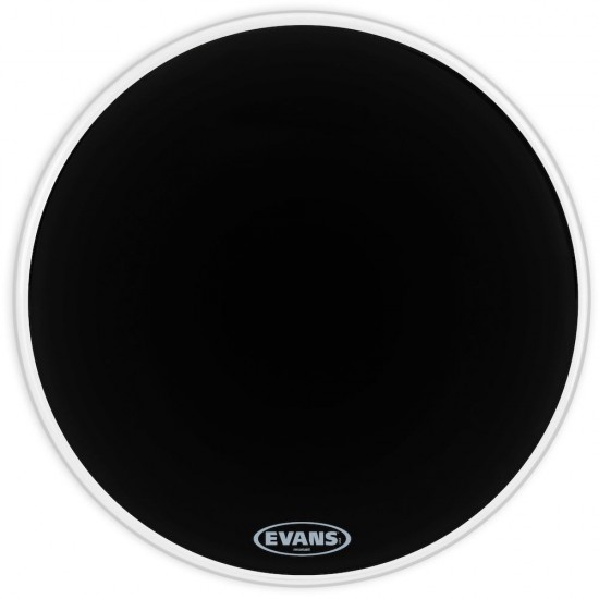 BD22RBG Peau de résonance de grosse caisse noire 22"