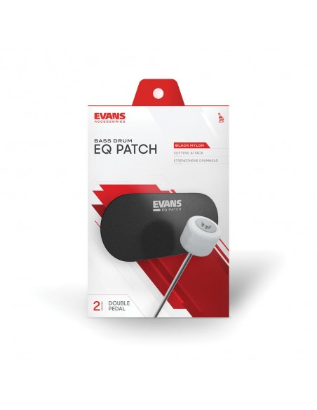 Lot de 2 patchs Grosse-caisse double-batte CORDURA