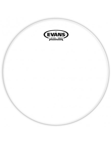 TT10G1 Peau de frappe pour tom G1 transparente 10"