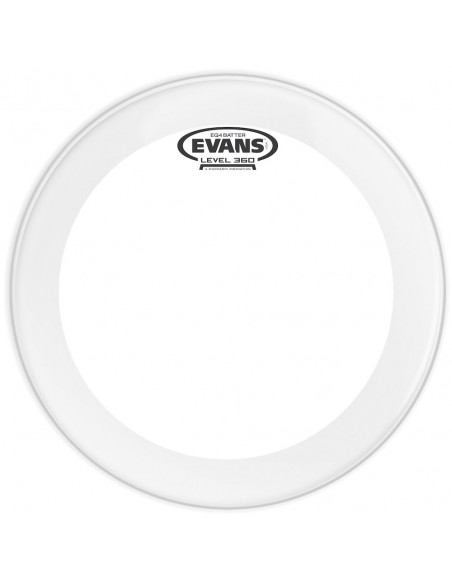 TT16GB4 Peau de tom transparente avec cercle EQ4 16"