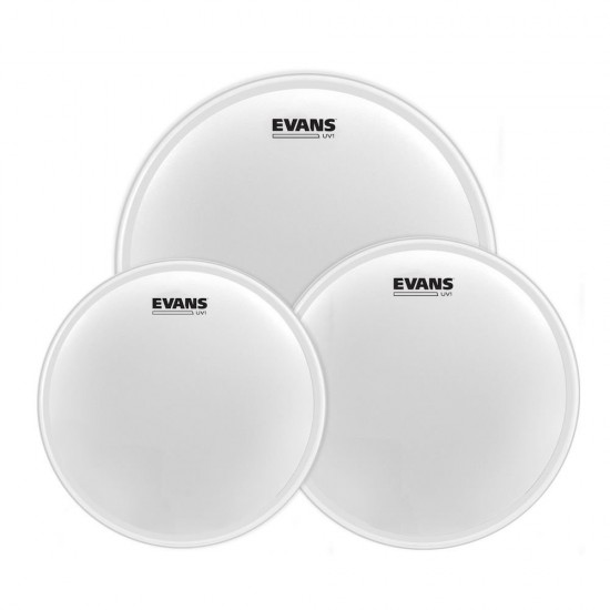 ETP-UV1-S Pack Standard UV1 - Peaux de tom sablées (12" 13" 16")