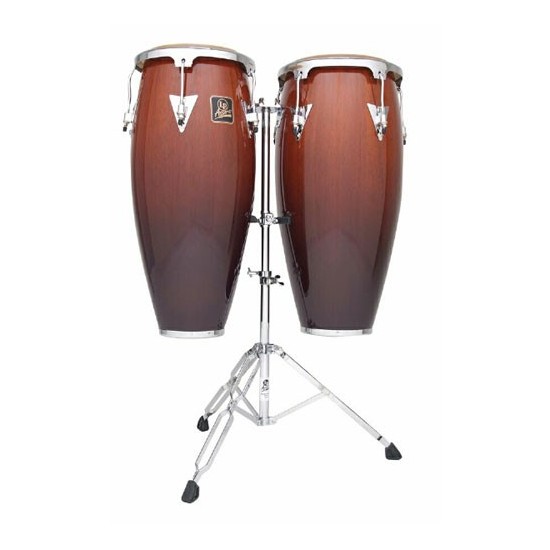 LP646-DW - Congas Aspire Set double stand Dark Wood