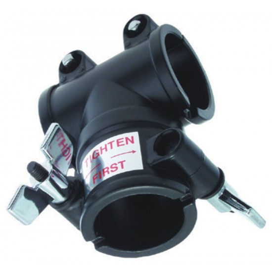 SC-GPRTL Clamp en T pour pied de rack Power-Rack en plastique dur - angle à 90° fixe