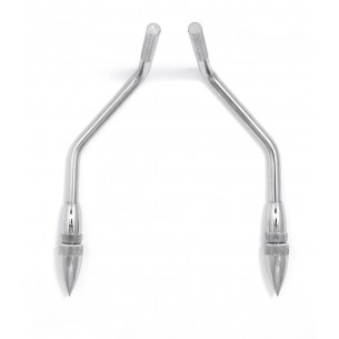 GWS105 Vis papillon 10,5 mm Lot de 2 Piques de grosse caisse Papillon Dunnett