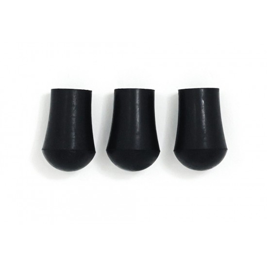 SC-FFT Lot de 3 Pieds de Floor Tom amortisseur en caoutchouc 10.5mm