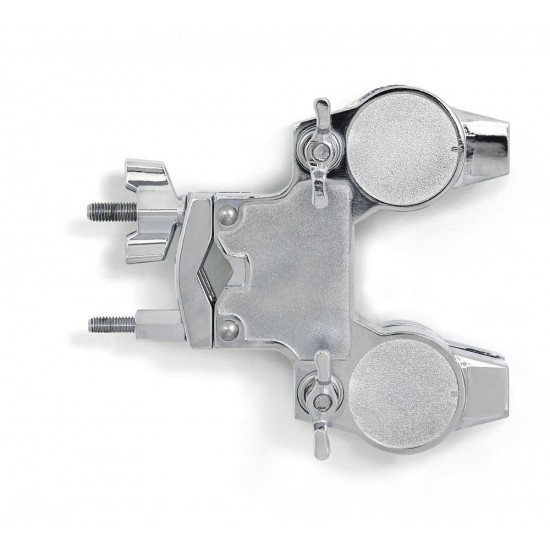 SC-DPC Double clamp avec supports pour L-rod boule nylon