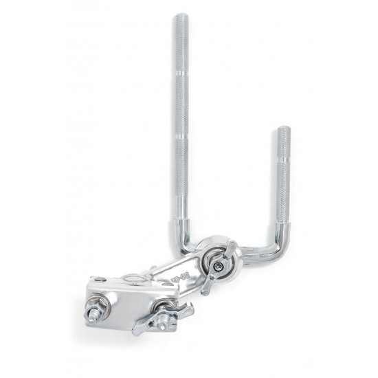 SC-DPLAC Support double tige en L avec clamp rotatif