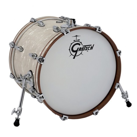 Grosse caisse Renown Maple VINTAGE PEARL 18" x 14"