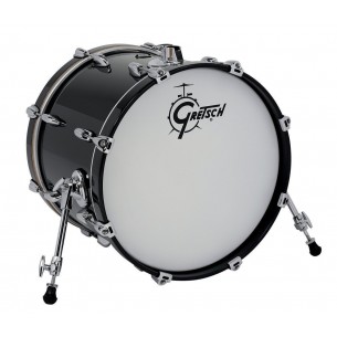 Grosse caisse Renown Maple PIANO BLACK 18" x 14"