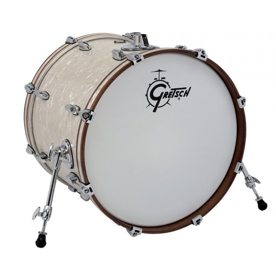 Grosse caisse Renown Maple VINTAGE PEARL 20" x 16"