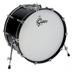 Grosse caisse Renown Maple PIANO BLACK 24" x 14"
