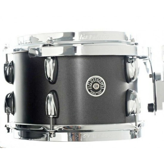 Tom USA Brooklyn SATIN BLACK METALLIC 12" x 8"