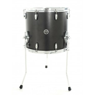 Floor Tom USA Brooklyn SATIN BLACK METALLIC 14" x 14"