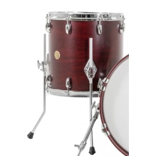 Floor Tom USA Brooklyn SATIN CHERRY RED 16" x 16"