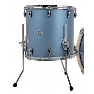 Floor Tom USA Brooklyn SATIN ICE BLUE METALLIC 16" x 16"