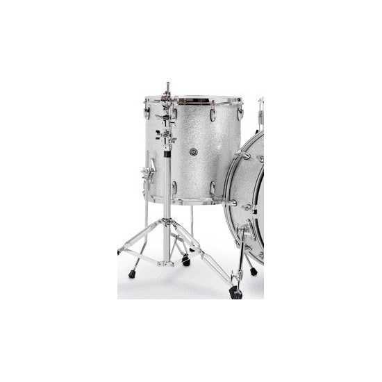 Floor Tom USA Brooklyn SILVER SPARKLE 18" x 16"