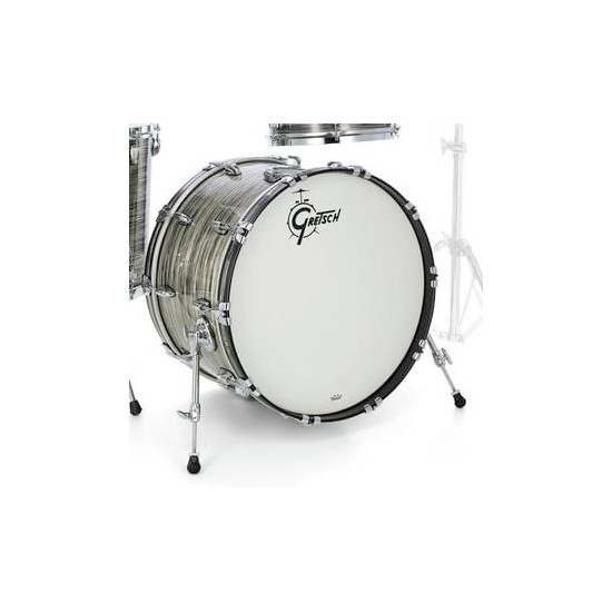 Grosse caisse USA Brooklyn GREY OYSTER 20" x 16"