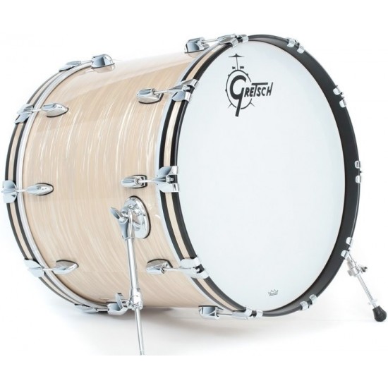 Grosse caisse USA Brooklyn CREAM OYSTER 20" x 16"