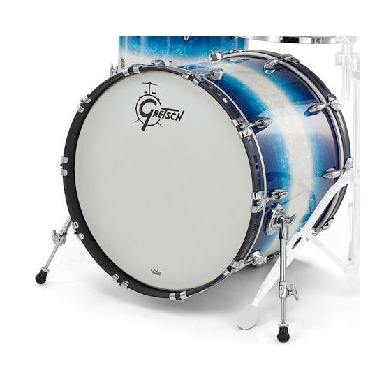 Grosse caisse USA Brooklyn BLUE BURST PEARL 22" x 14"