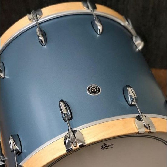 Grosse caisse USA Brooklyn SATIN ICE BLUE METALLIC 22" x 18"