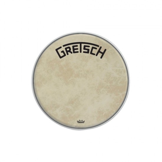 GRDHFS18B Peau de grosse caisse Fiberskyn 18" logo Gretsch centré