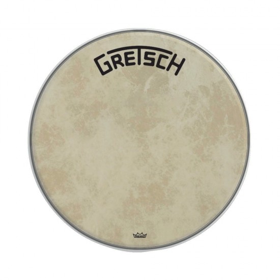 GRDHFS24B Peau de grosse caisse Fiberskyn 24" logo Gretsch centré