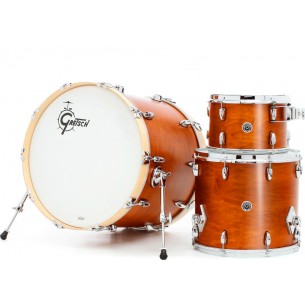 GB-J483 Kit 3 fûts USA Brooklyn SATIN BURNT ORANGE 12" x 8" TT / 14" x 14" FT / 18" x 14" BD
