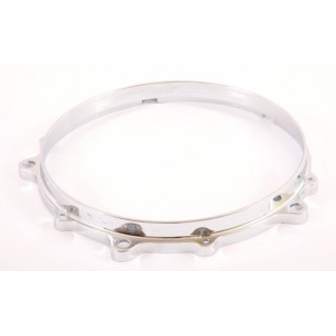 MDH10-6F - Cercle moulé Star Cast pour fût 10" - 6 trous - Chrome